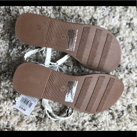 White Braided Larissa Sandals - Universal Thread - Picture 5 of 5